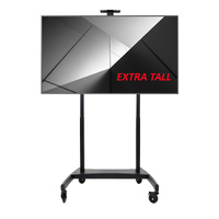 TW50-Xrta Tall Electric Vertical Lift Touch Screen Mount in Black