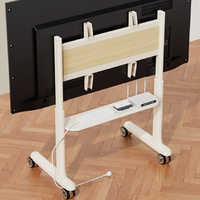 Tv trolley stand with shelf 32-86 inch