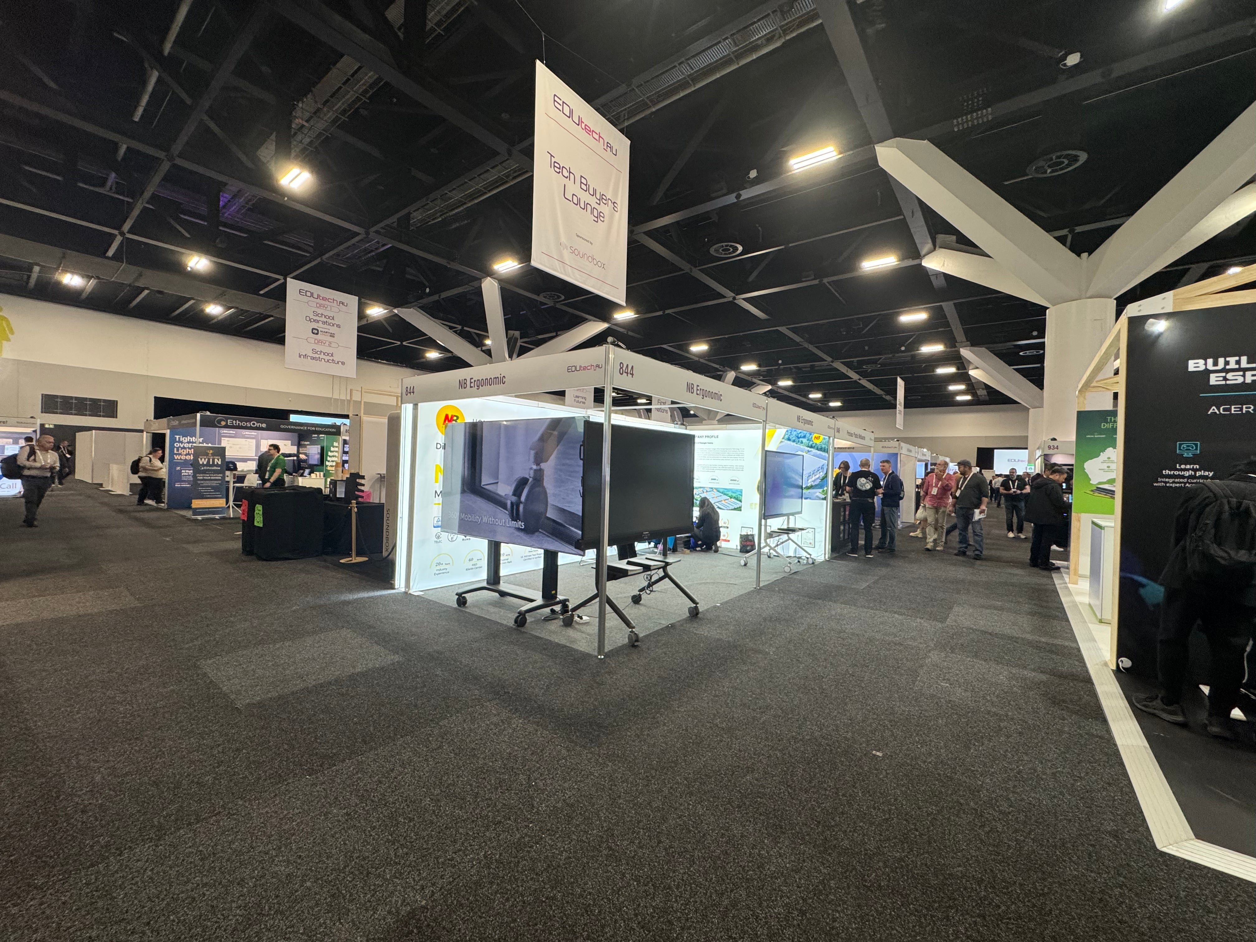 Revolutionizing Classroom Mobility: ScreenMounts and NB Ergonomic to Showcase the New P150 Stand at EDUtech 2026