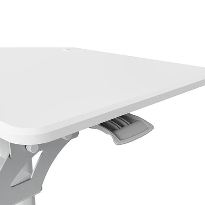 Mobile WHEELY Sit Stand Desk Folding 710mm FDS108