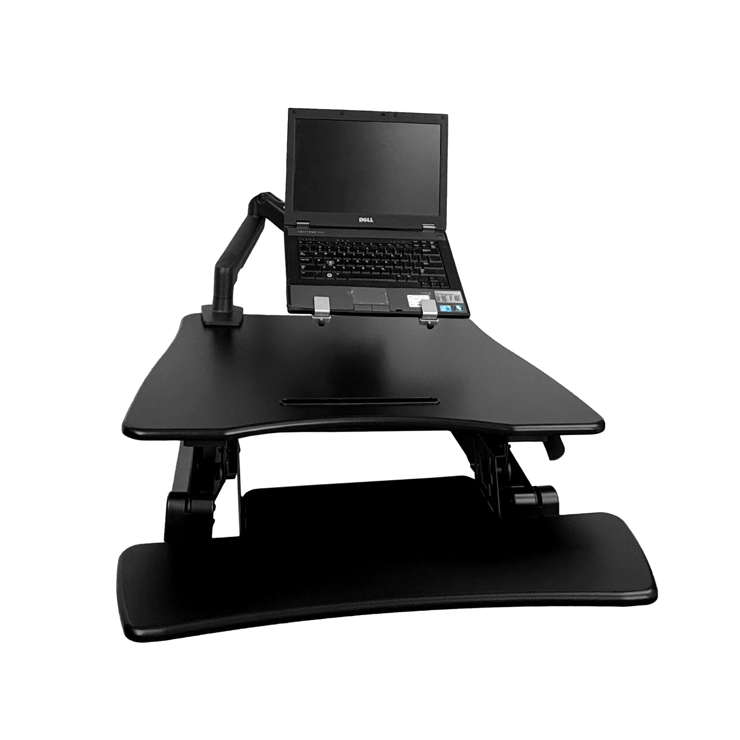 Sit Stand Desk Adjustable Riser Ergonomic Work Station 730x590mm GLD07S