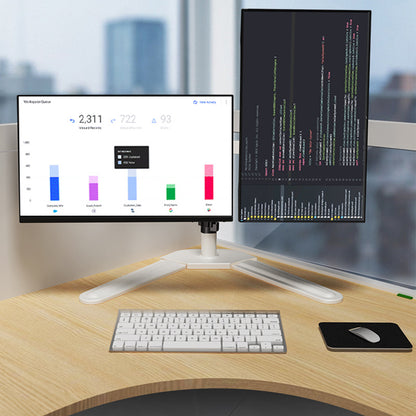 Vbase dual Monitor Desk Mount stand rotation 10 to 32 inch dz18