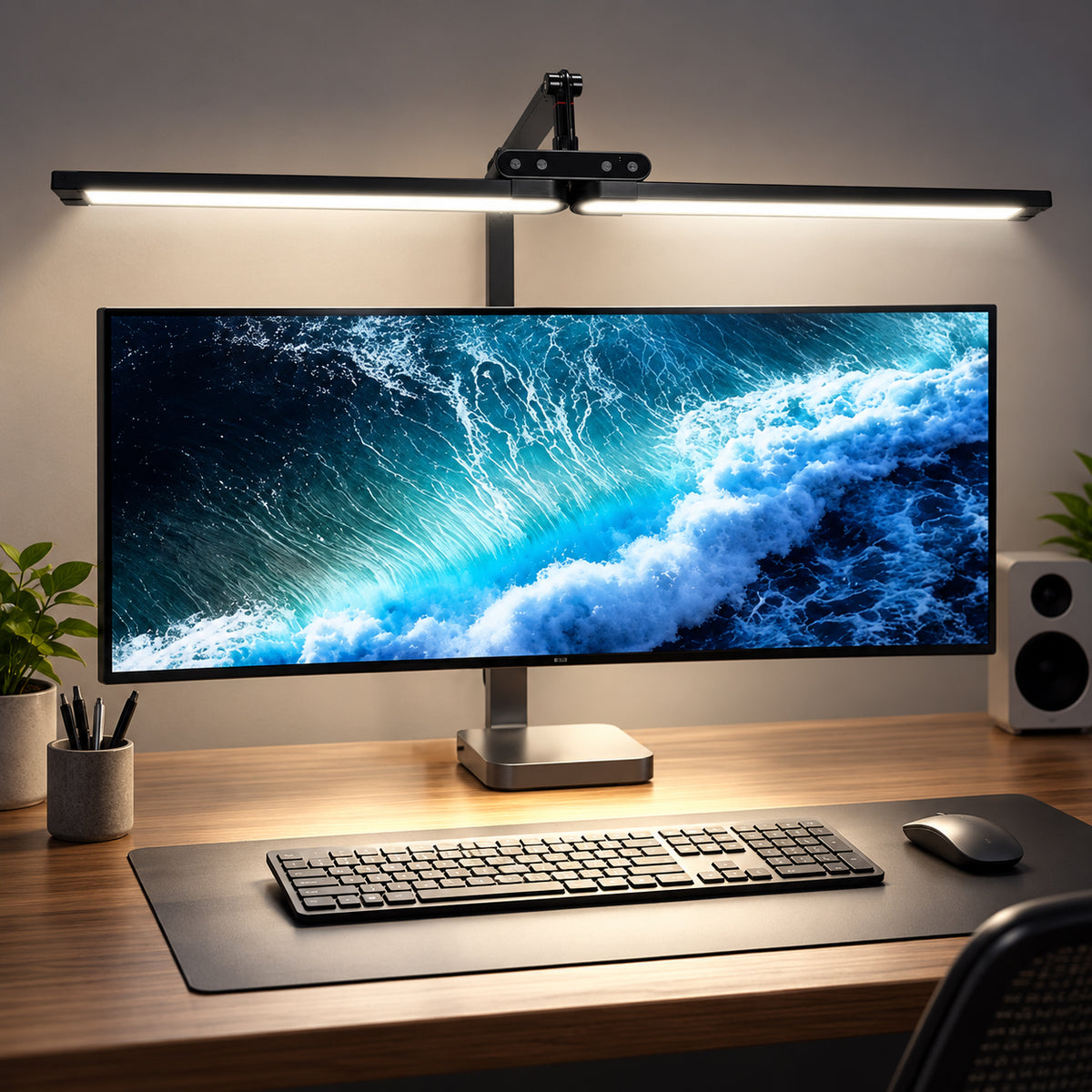 SoftGlow CST19K Clamp Lamp | LED Study Desk Light for Reading & Work