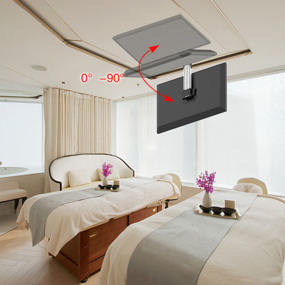 Adjustable Angle Ceiling Tv mount Flat to Vertical CTM1 10-40 inch