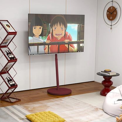 Torre di Pisa Artistic Rotating TV Floor Stand For 32-75" TVs Horizonal/Landscape