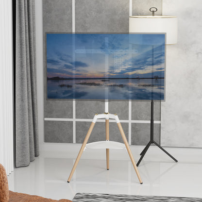 Iron tray style with four-legged beech wood stand Mount Bracket