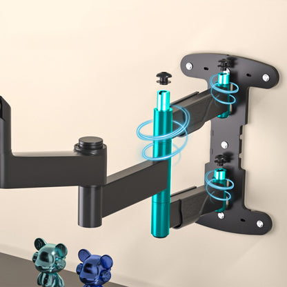 Extra Long Arm Extending Wall Mount for monitors gas struct 1000-1375mm reach