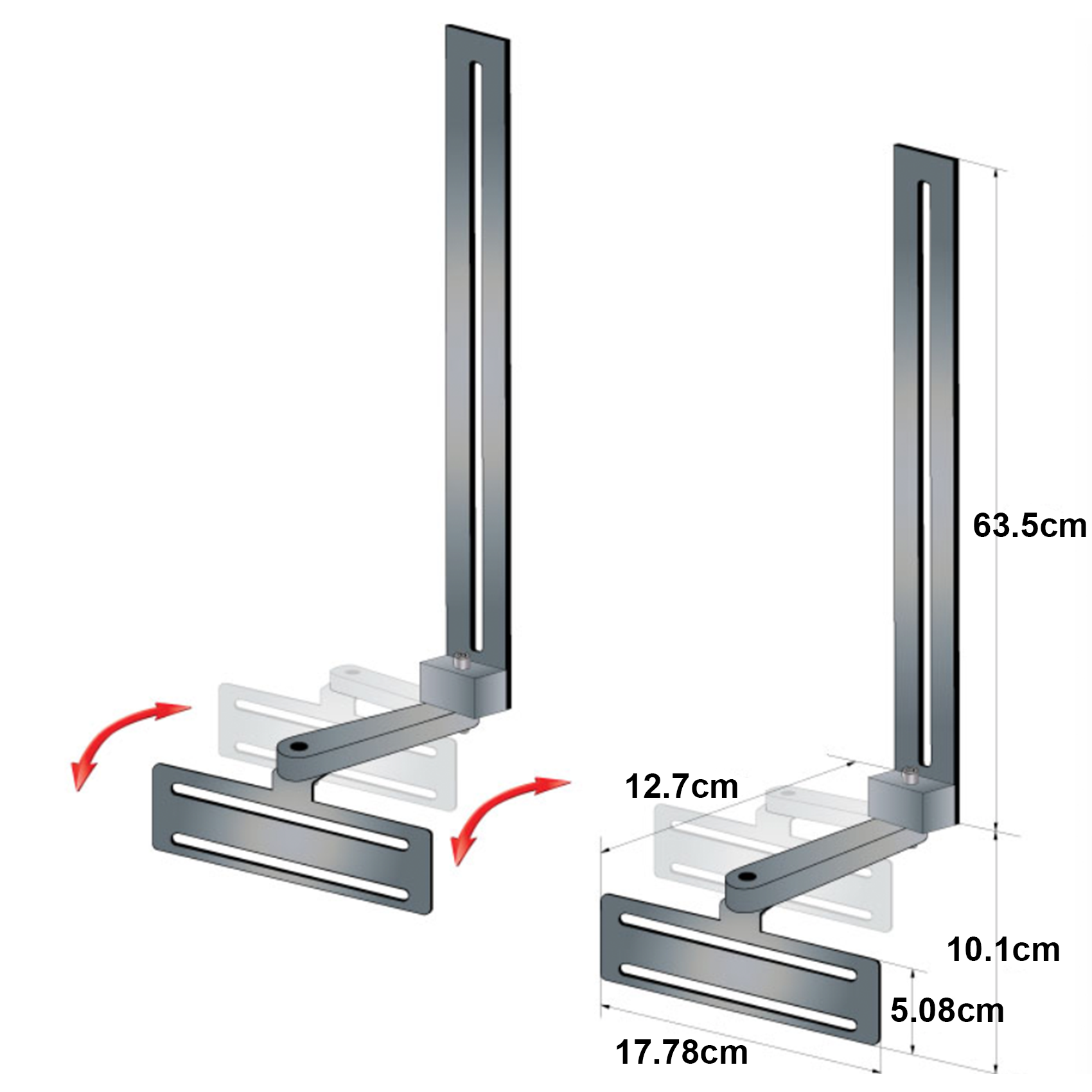 Soundbar stands wall mount