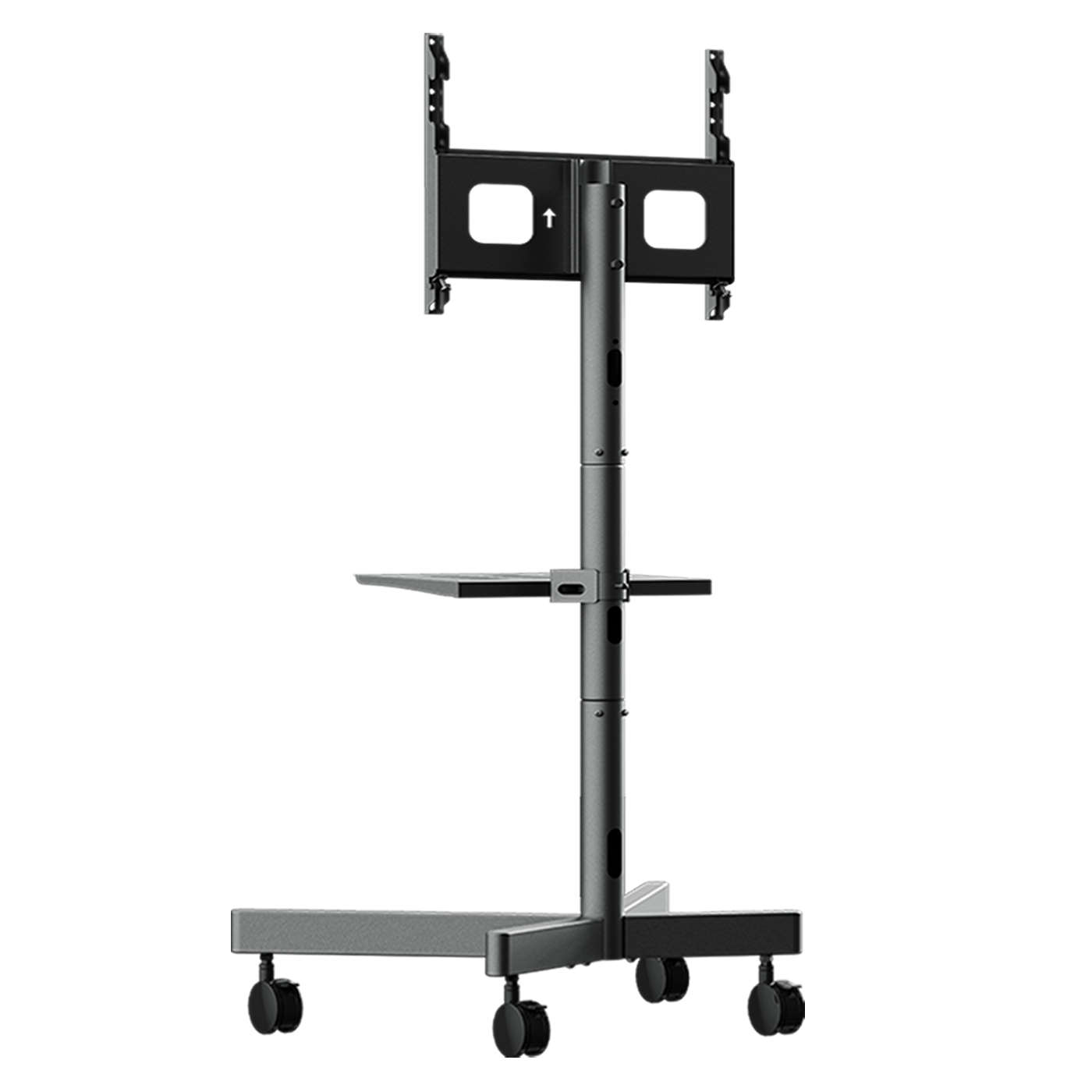 Mountech RollingView Tv Monitor Stand With Storage Shelf ct50