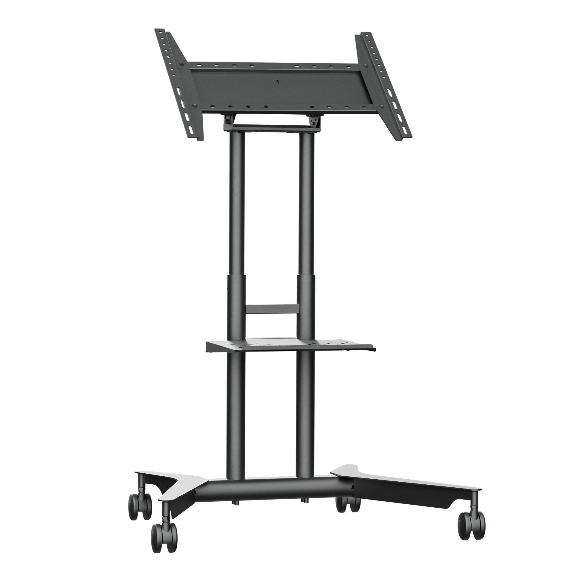 Mountech Mobile TV Cart Heavy Duty with Shelf Tilt and Rotate CT70