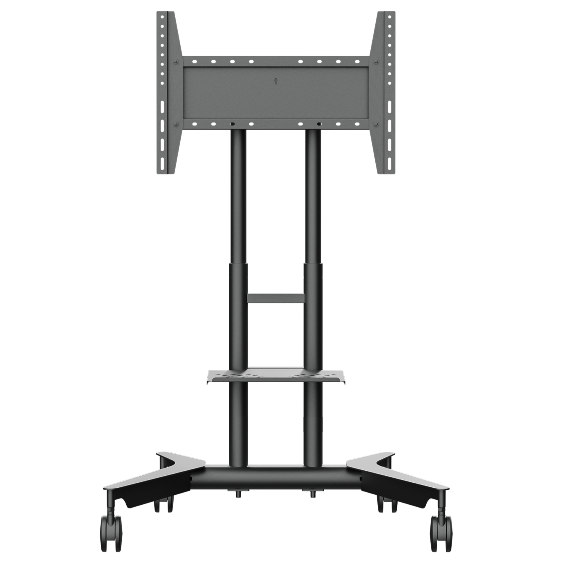 Mountech Mobile TV Cart Heavy Duty with Shelf Tilt and Rotate CT70