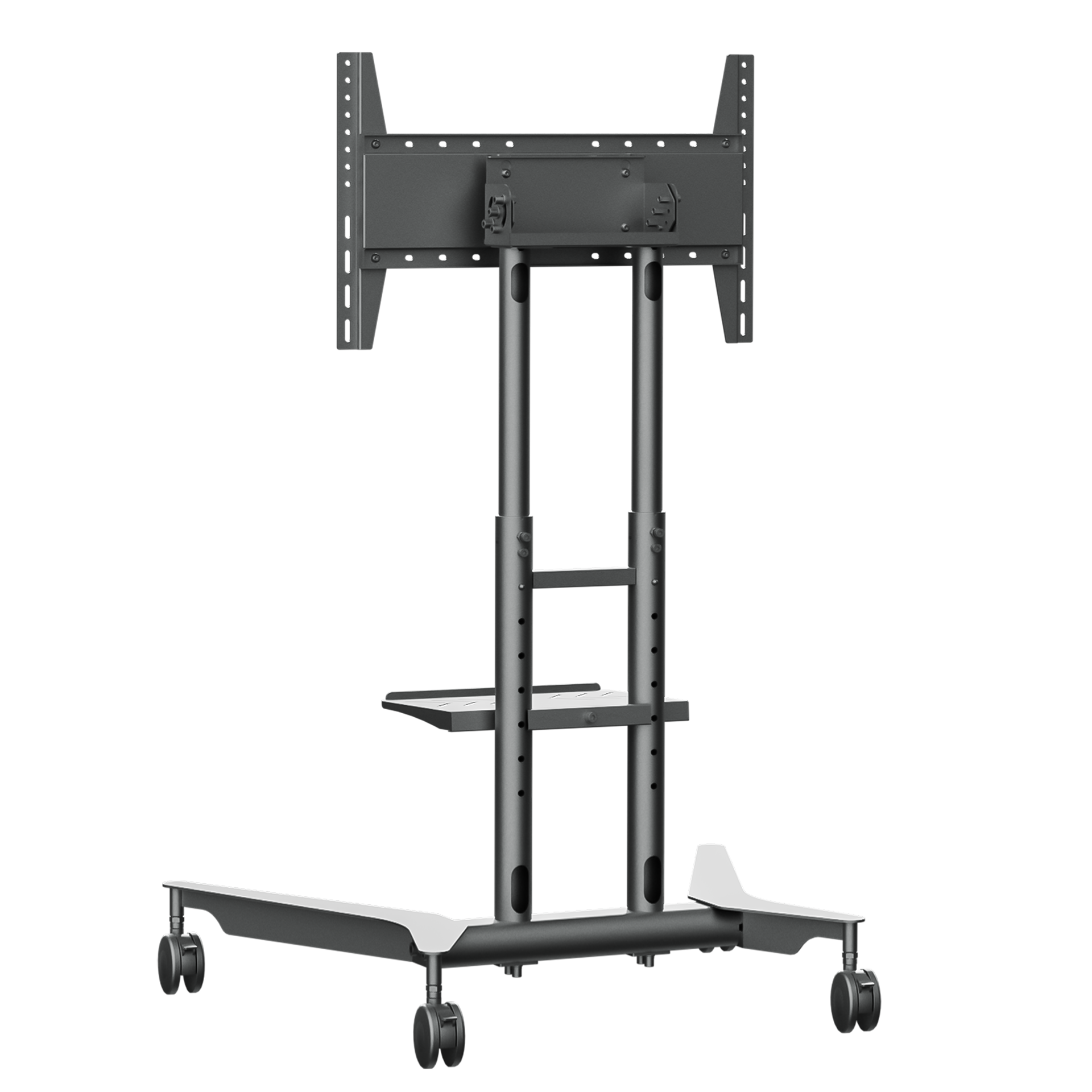 Mountech Mobile TV Cart Heavy Duty with Shelf Tilt and Rotate CT70
