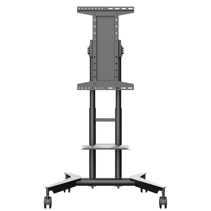 Mountech Mobile TV Cart Heavy Duty with Shelf Tilt and Rotate CT70