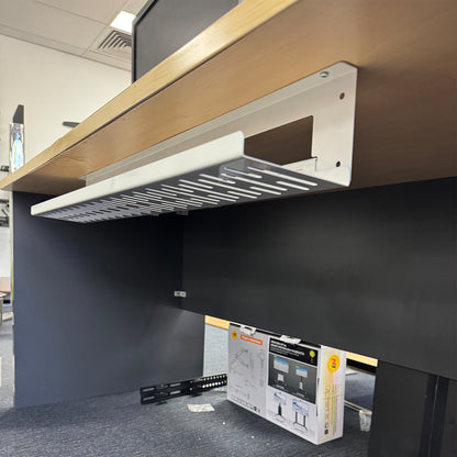 GKU Under Table Cable Management Basket Tray 800mm Long