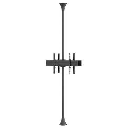 Mountech Floor-to-Ceiling TV Signage Mount Stand – Single, Dual or Back-to-Back | MTECFS11B