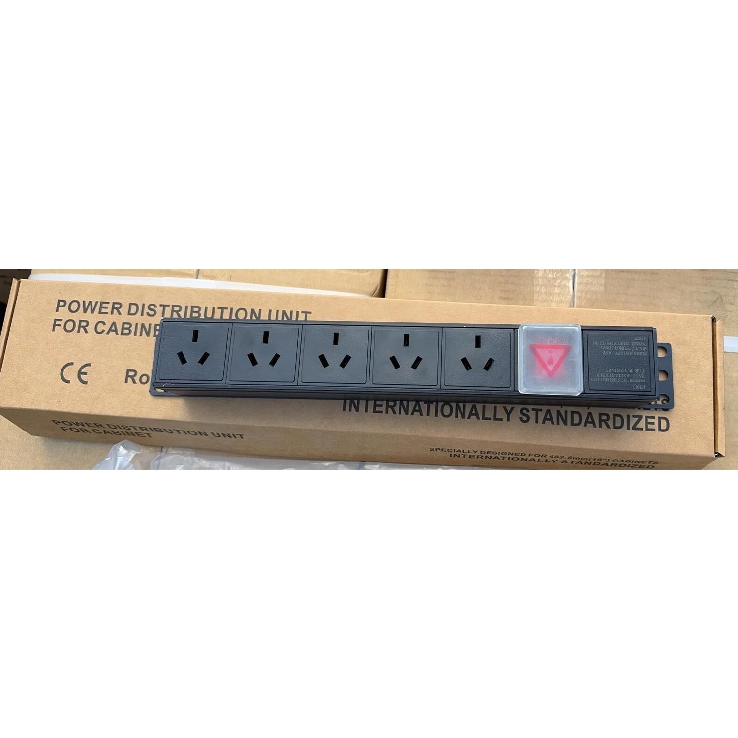 5 Outlet PDU for Mobile TV Cart Power Req