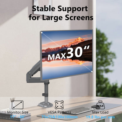 NEW Series NB H100 Desktop Monitor Arm 17" - 30" up to 9kg