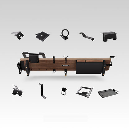 GKU Plymodel Monitor Riser Stand Extra Large Cockpit System Desk Organiser