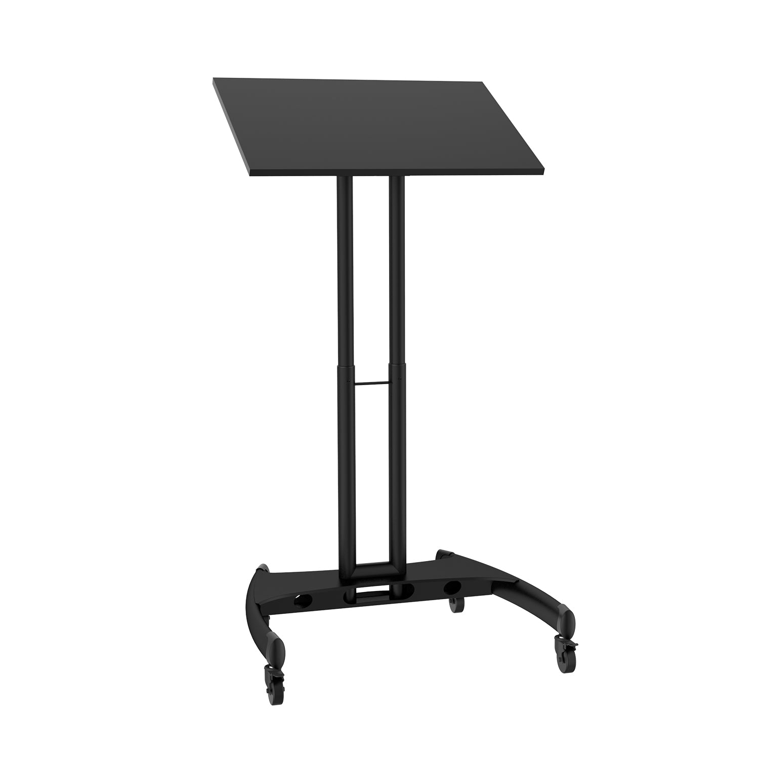 Tv Touch Screen Mobile Cart Tilt Interactive Kiosk mc60