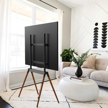 Felt style three-leg beech wood stand