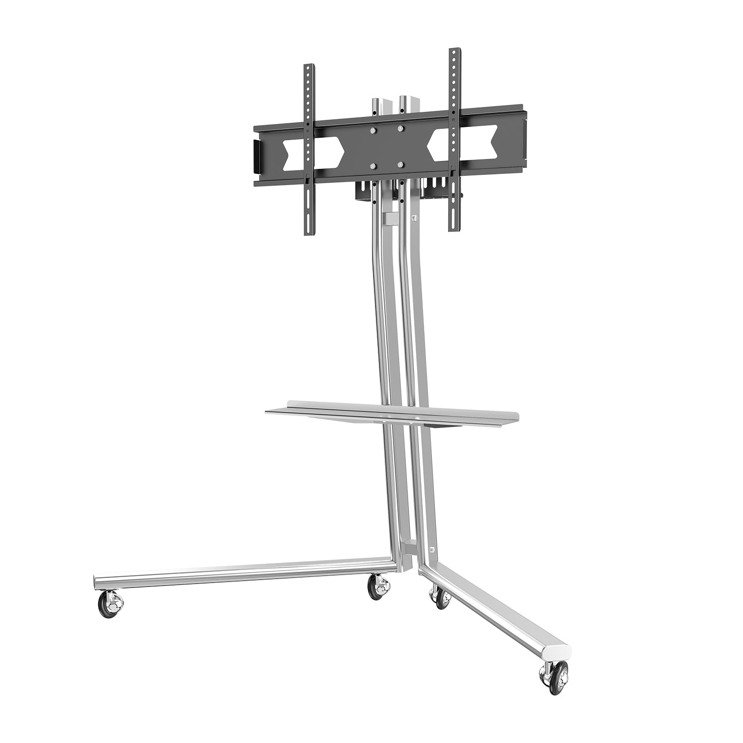 Pinnacle TV Art Mobile Stand stainless steel 32 to 65 inch