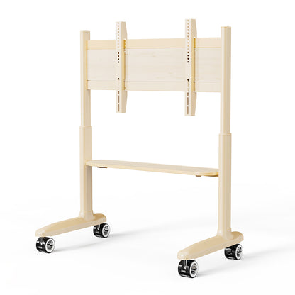 Cream Art Mobile TV Stand Trolley 32-86 inch
