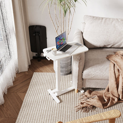 Mobile WHEELY Sit Stand Desk Folding 680x400MM FA107