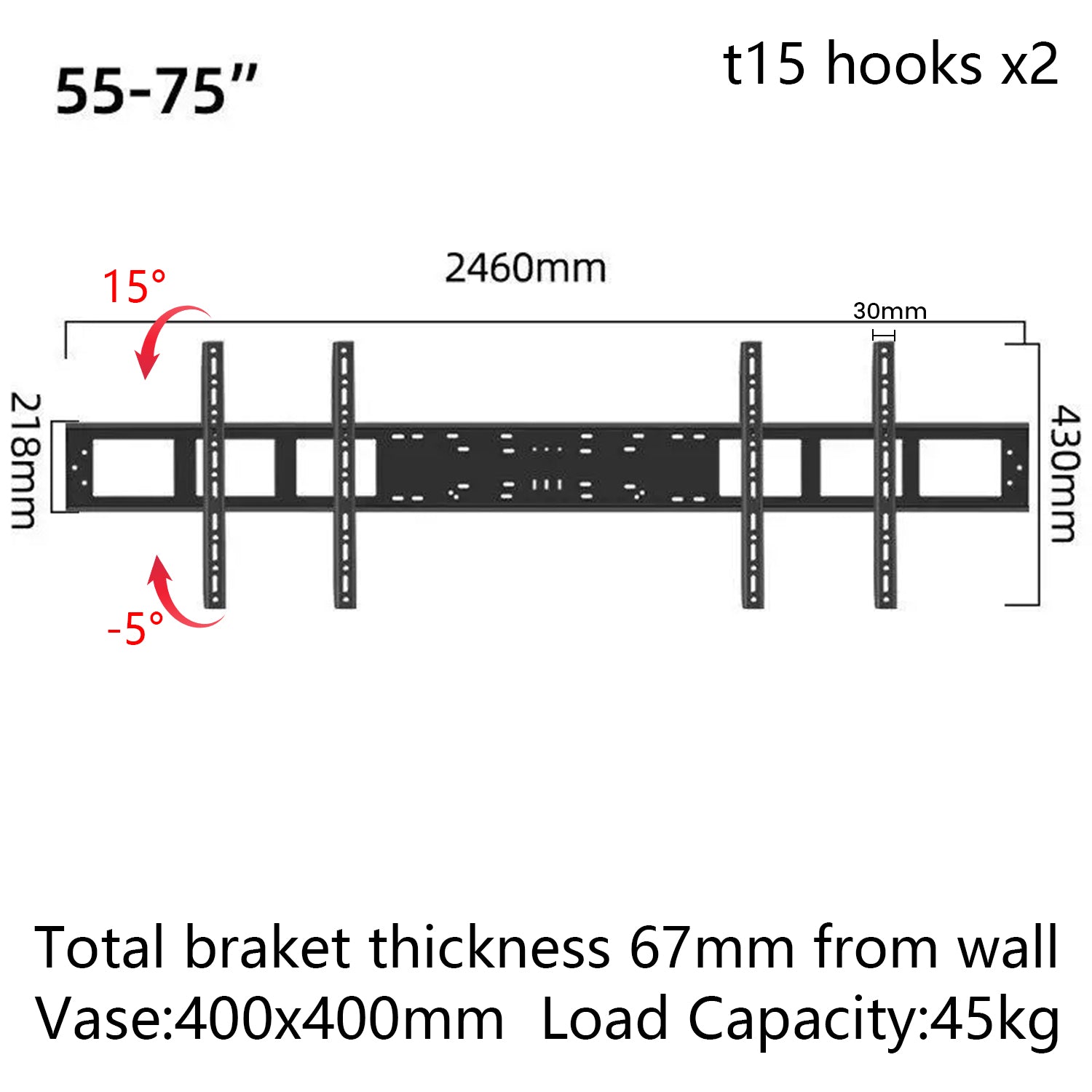 Multiple Tv Monitor Wall Mount Menu Board