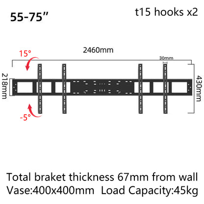 Multiple Tv Monitor Wall Mount Menu Board