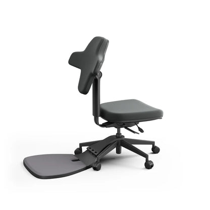 Standing-Mate Chair: The First Leaning Ergonomic Chair Designed for Standing Desks