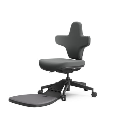 Standing-Mate Chair: The First Leaning Ergonomic Chair Designed for Standing Desks