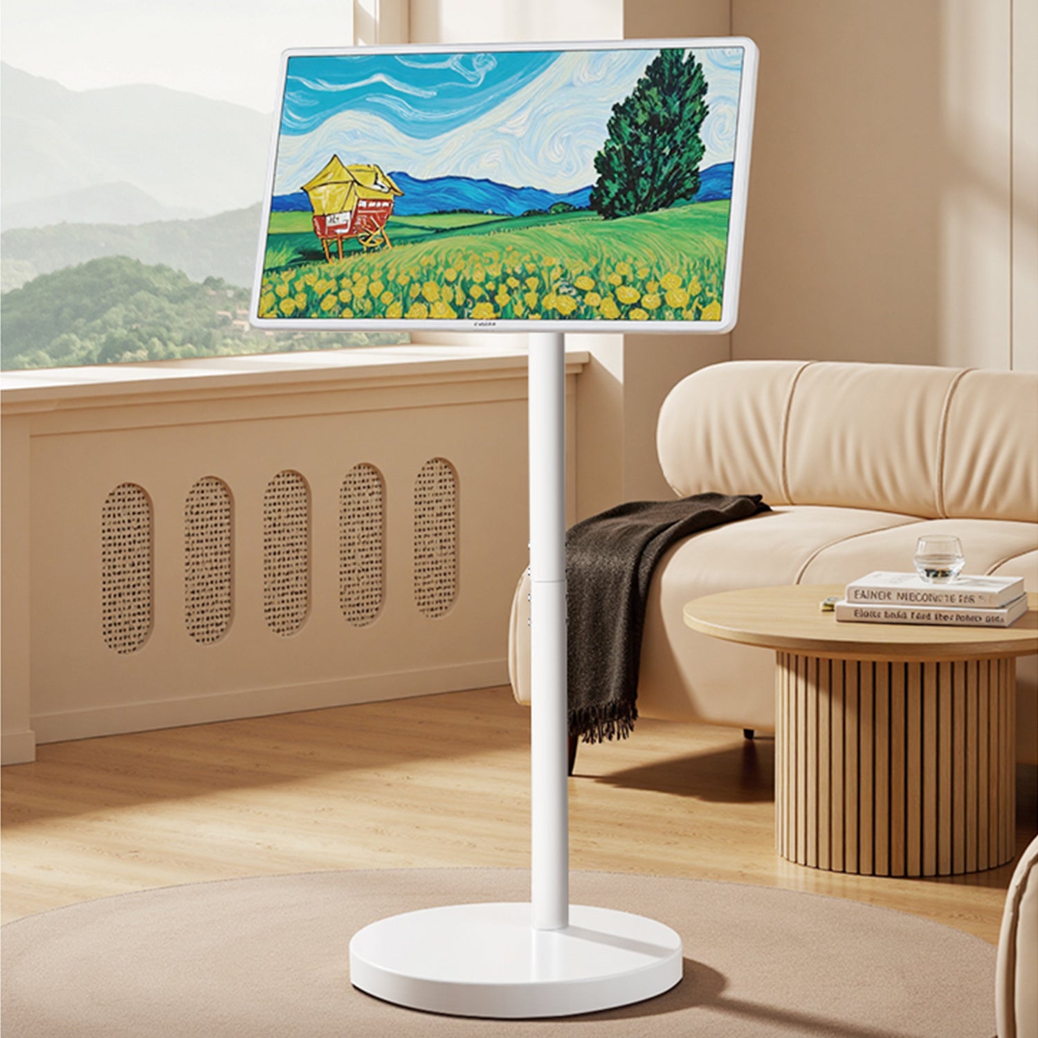 Tv Monitor floor stand rotating 10 to 42 inch