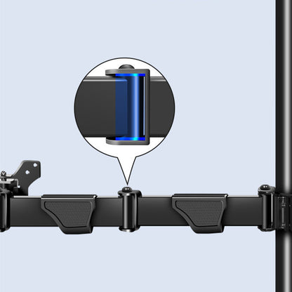 Multiple screen Stand Cart Mount Bracket  trolley gas arm metal
