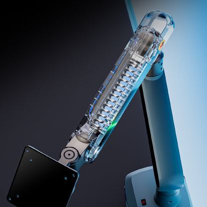 RGB LIGHT Gaming Monitor Arm for Flat/Ultrawide/Curved Mount V6