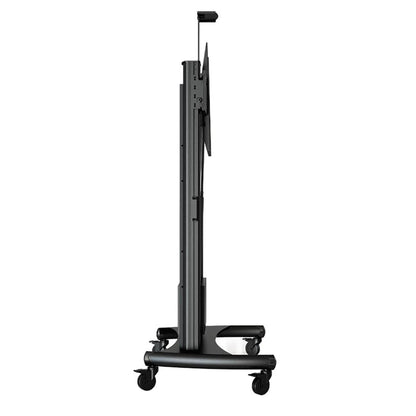 NB Motorized Height Adjustable Mobile TV Stand on Wheels, Fits 75-110 inch Large Screen TW100