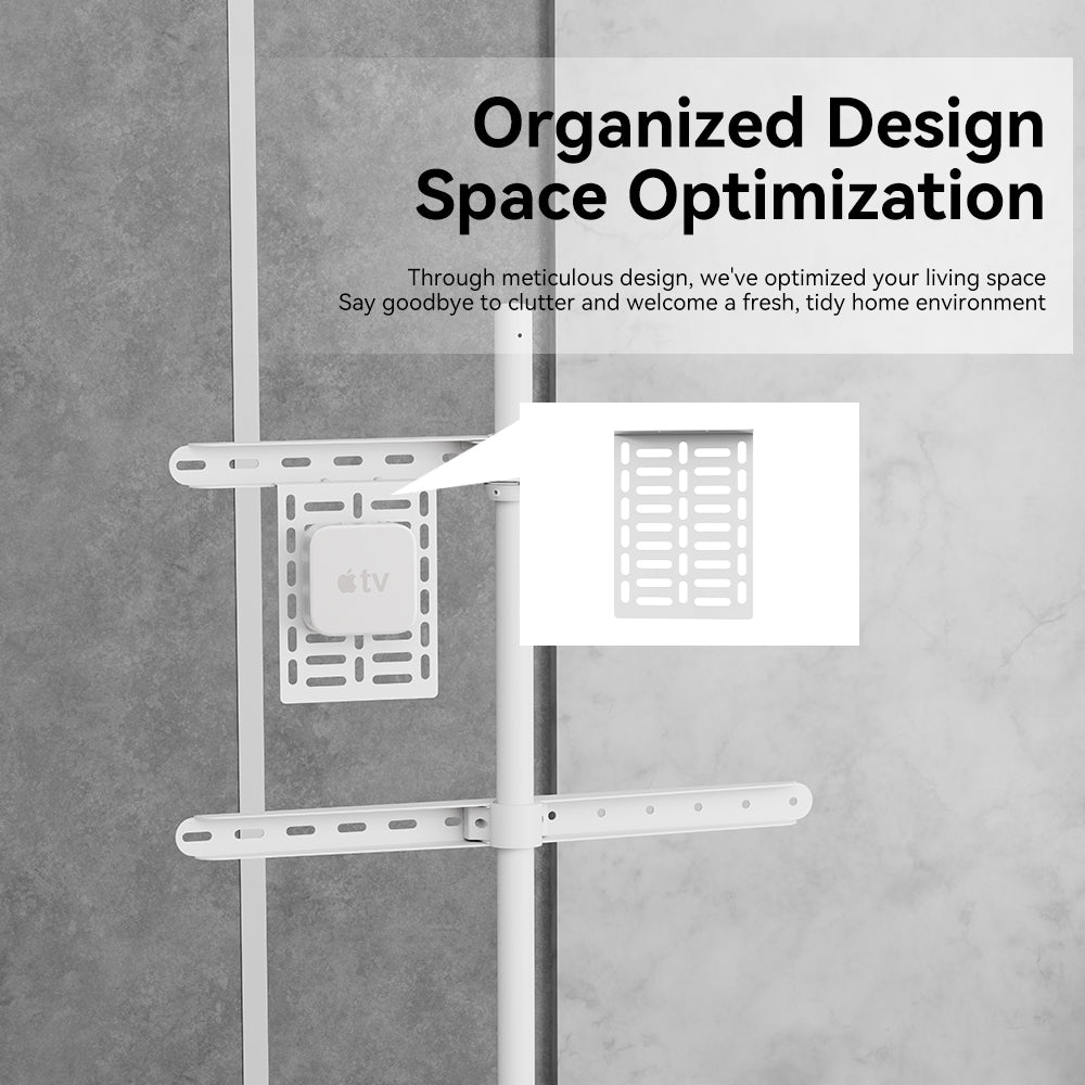 Iron tray style with four-legged beech wood stand Mount Bracket