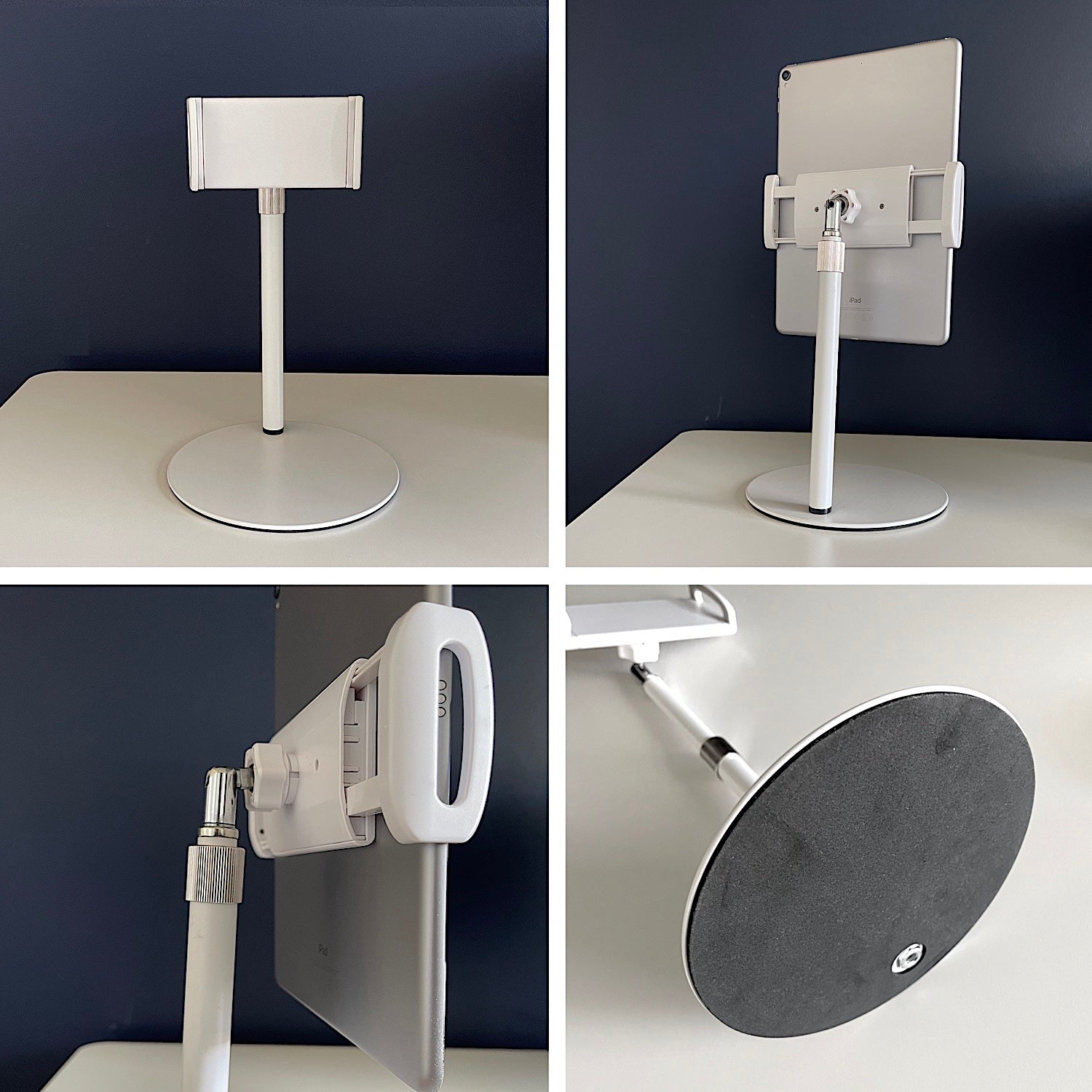 GKU iphone ipad Kindle Tablet Holder Stand Compatible All Models 4" To 13.5"