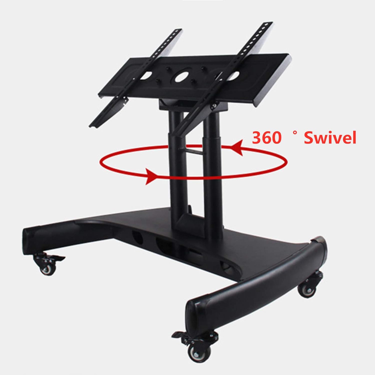Steel TV Mobile Cart Reduced Height Tilting mobile Touch Screen Stand - MC50