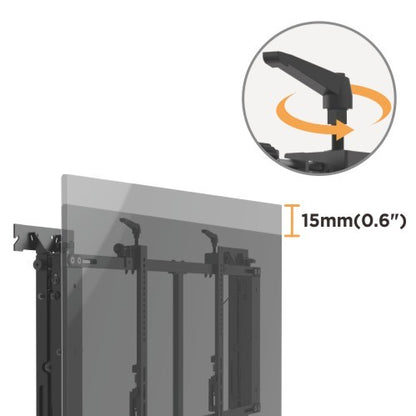 Mountech Premium Quick Assembly Video Wall Mount TV WALL Pop Out MTLWMP12 ETA 10.20