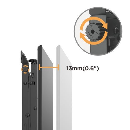 Mountech Premium Quick Assembly Video Wall Mount TV WALL Pop Out MTLWMP12 ETA 10.20