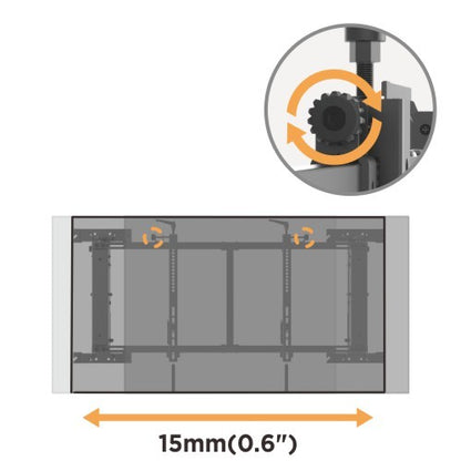 Mountech Premium Quick Assembly Video Wall Mount TV WALL Pop Out MTLWMP12 ETA 10.20