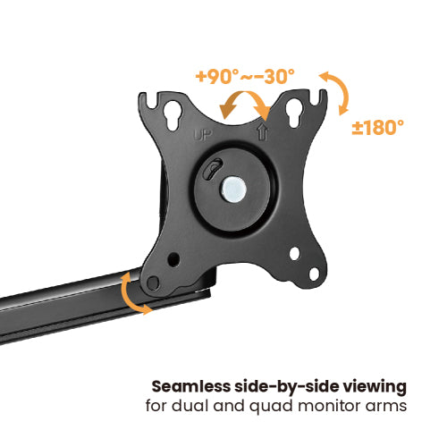 Premium Aluminum Articulating Monitor Stand MTLDMB02 ETA 10.20