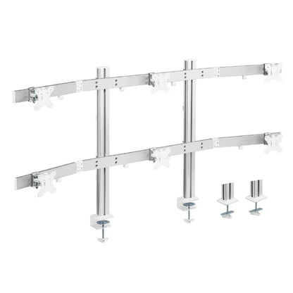 Multi Display Aluminum Monitor Arms 6 screens