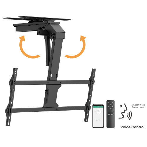 Large Smart Electric TV Ceiling Mount with Swivel Design MTLCME02 ETA 10.20