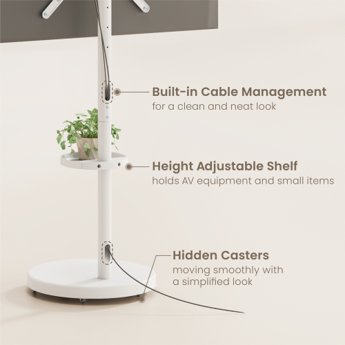 Mountech Mobile TV Floor Stand Compactview ETA 10.20