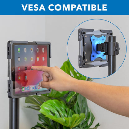 Mountech iPad Securiy Holder Mount Case Vesa 75x75-100x100 UTC1