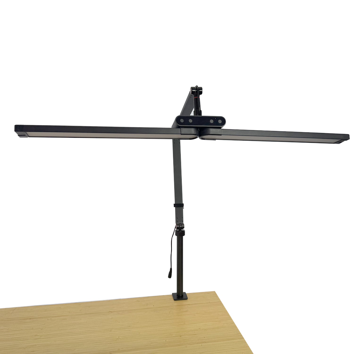 SoftGlow Clamp LED Desk Lamp Solid Aluminum Wide Bar Eye‑Care Monitor Light
