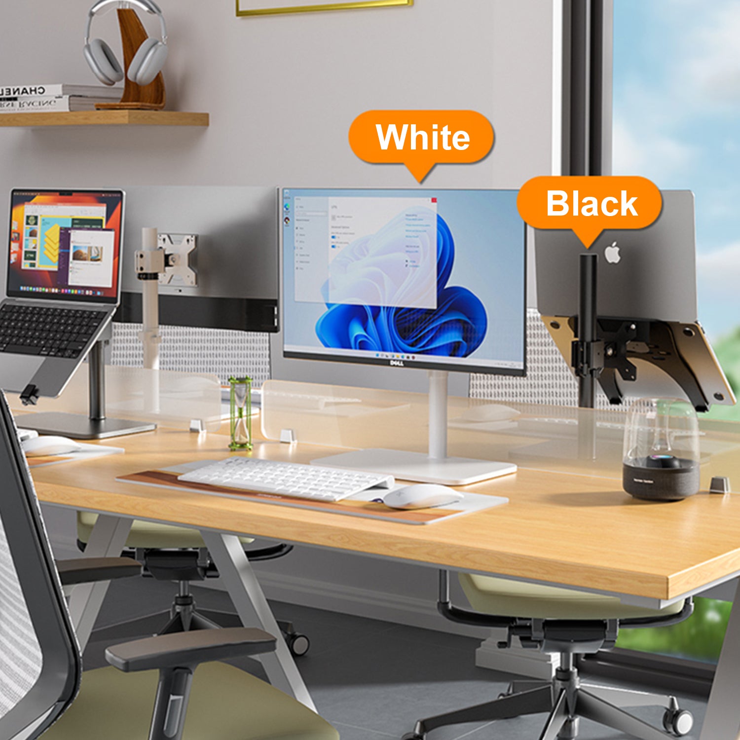 Steelbase Monitor Mount desk stand rotating 14 to 43 inch