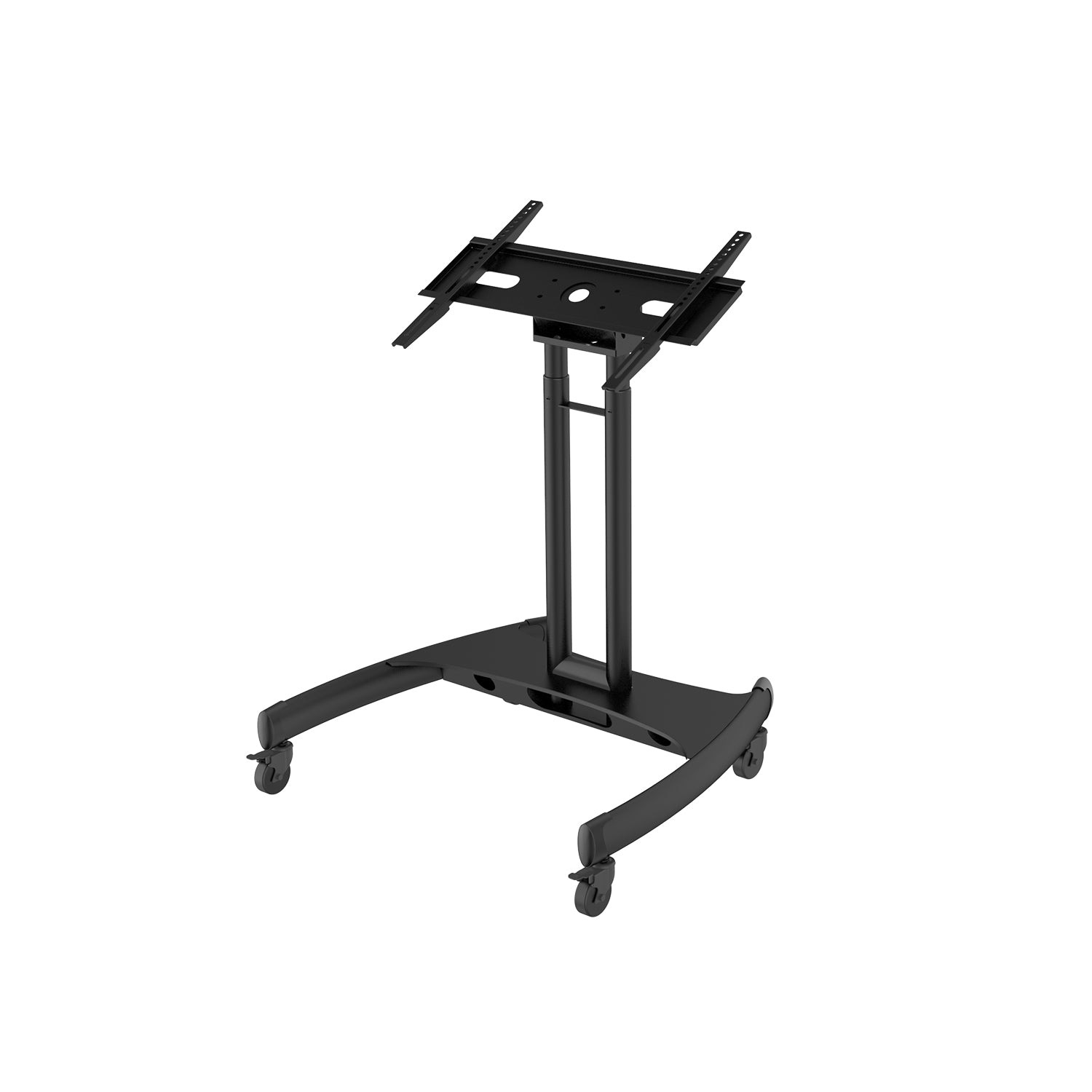 Tv Touch Screen Mobile Cart Tilt Interactive Kiosk mc60