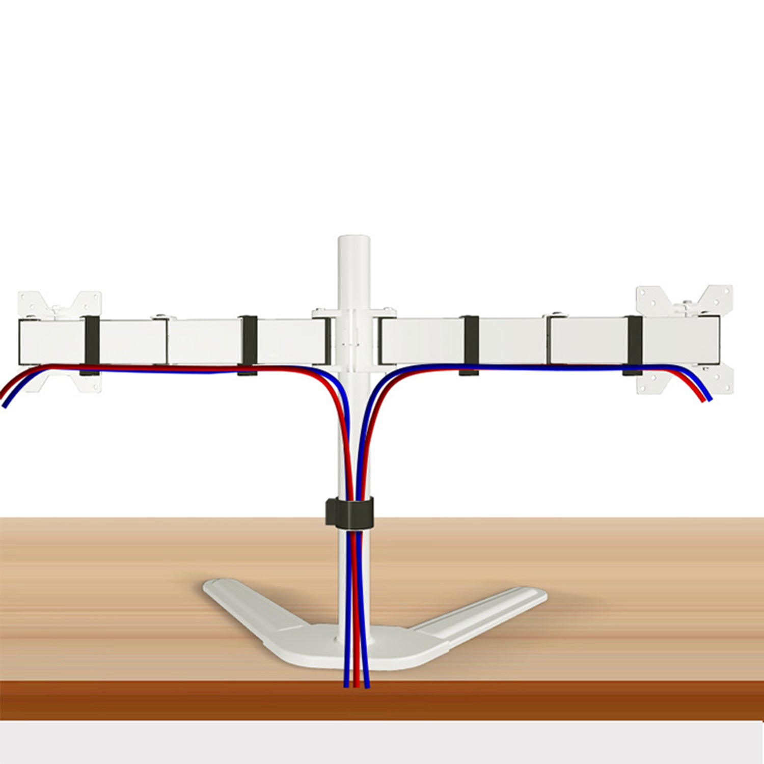 Vbase dual Monitor Desk Mount stand rotation 10 to 32 inch dz18